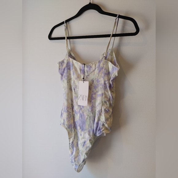 Zara Tie Dye Bodysuit NWT Size XS - Picture 10 of 16